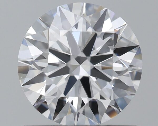 0.7 Carat, Natural White, Round Diamond ~ D Colour, VS2 Clarity