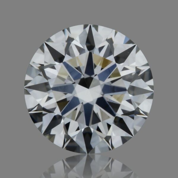 0.6 Carat, Natural White, Round Diamond ~ H Colour, VVS2 Clarity