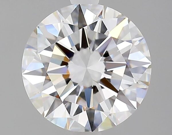 2.01 Carat, Natural White, Round Diamond ~ E Colour, VVS1 Clarity