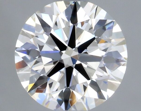 0.75 Carat, Natural White, Round Diamond ~ F Colour, VVS1 Clarity