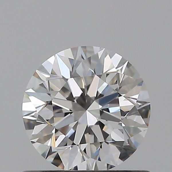 0.61 Carat, Natural White, Round Diamond ~ E Colour, VVS1 Clarity