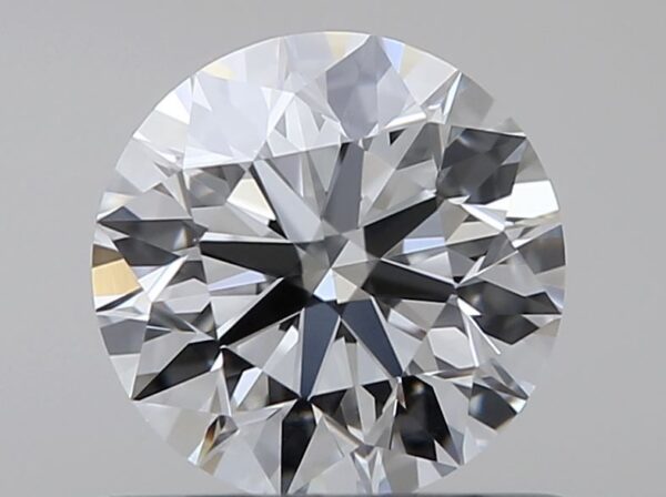 0.56 Carat, Natural White, Round Diamond ~ G Colour, VVS2 Clarity