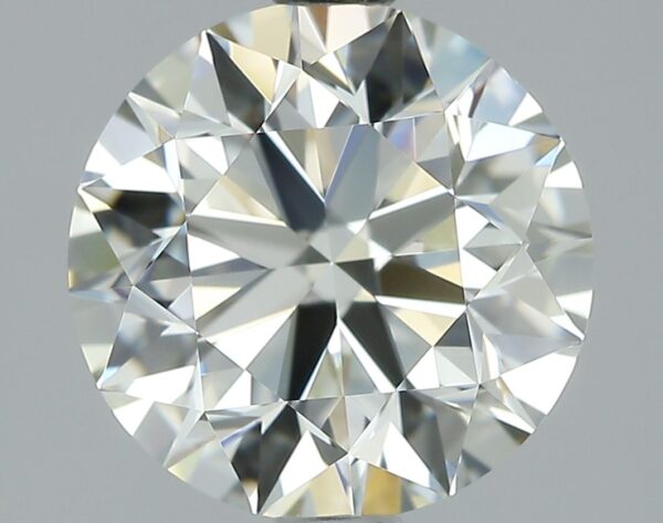 1.89 Carat, Natural White, Round Diamond ~ J Colour, VVS2 Clarity