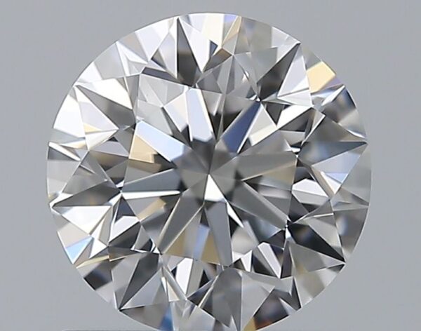 0.8 Carat, Natural White, Round Diamond ~ D Colour, VVS1 Clarity