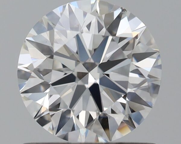 0.8 Carat, Natural White, Round Diamond ~ F Colour, VS2 Clarity