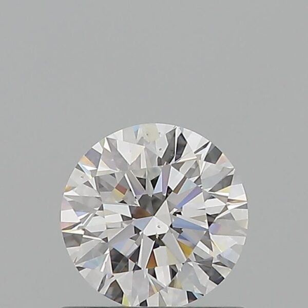 0.8 Carat, Natural White, Round Diamond ~ E Colour, VS2 Clarity