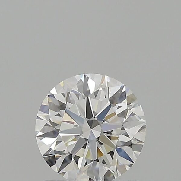 0.9 Carat, Natural White, Round Diamond ~ E Colour, VVS2 Clarity