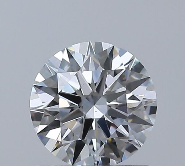 0.75 Carat, Natural White, Round Diamond ~ E Colour, VS1 Clarity