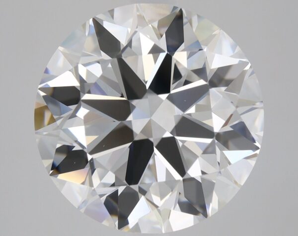 4.01 Carat, Natural White, Round Diamond ~ E Colour, VS1 Clarity