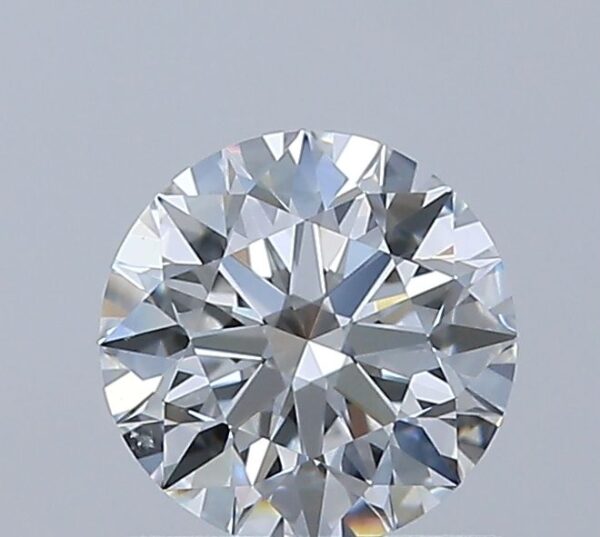 0.71 Carat, Natural White, Round Diamond ~ E Colour, SI1 Clarity