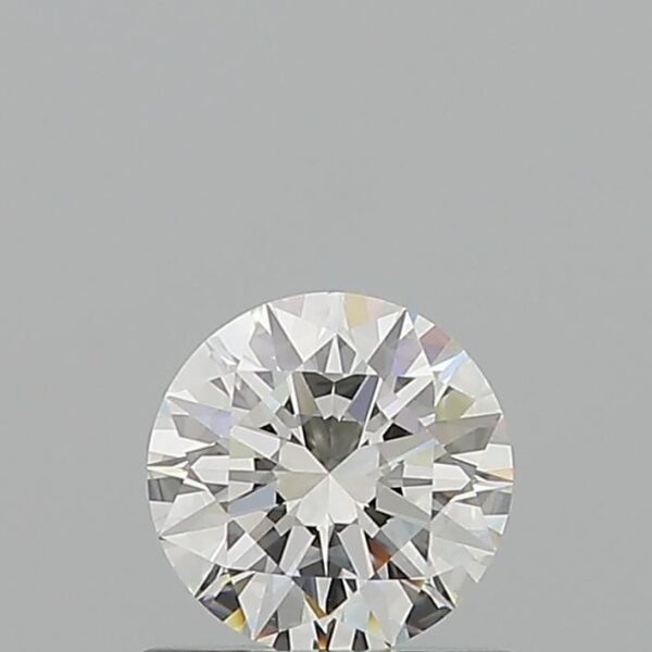 0.7 Carat, Natural White, Round Diamond ~ I Colour, VVS2 Clarity