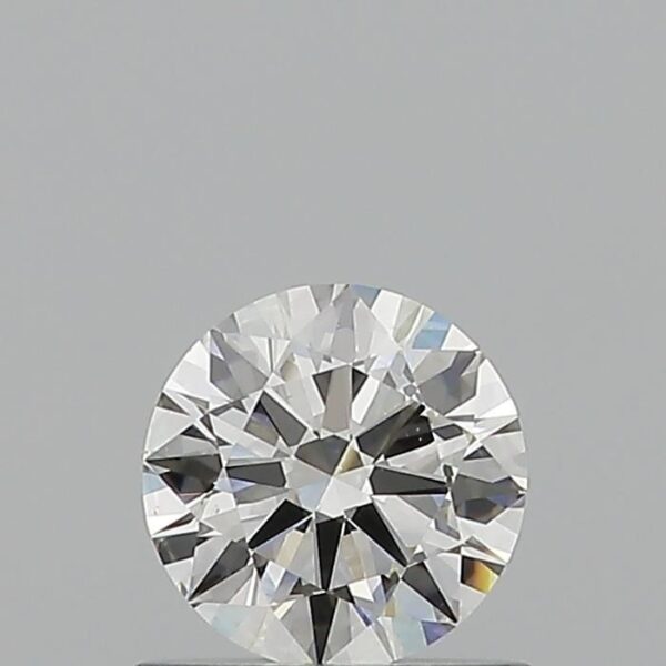 0.7 Carat, Natural White, Round Diamond ~ I Colour, SI1 Clarity