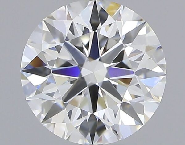 0.7 Carat, Natural White, Round Diamond ~ G Colour, VVS2 Clarity