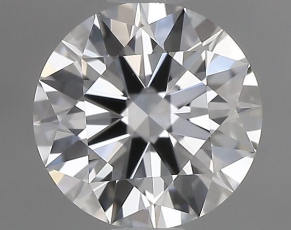 0.71 Carat, Natural White, Round Diamond ~ D Colour, VS1 Clarity