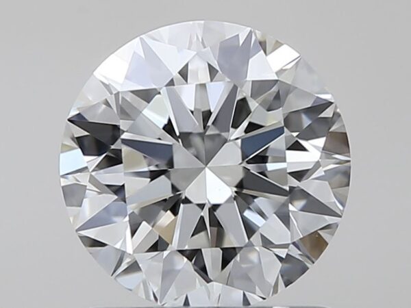 0.95 Carat, Natural White, Round Diamond ~ I Colour, VVS2 Clarity