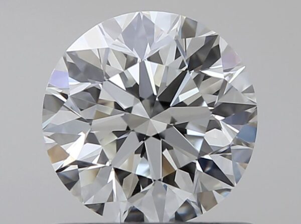 0.7 Carat, Natural White, Round Diamond ~ I Colour, VVS2 Clarity