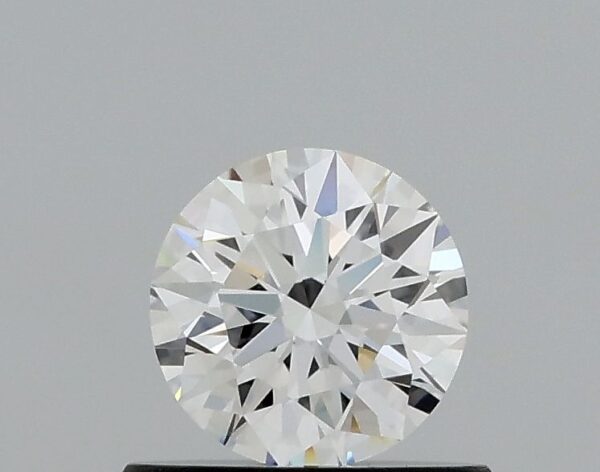 0.52 Carat, Natural White, Round Diamond ~ D Colour, VS1 Clarity