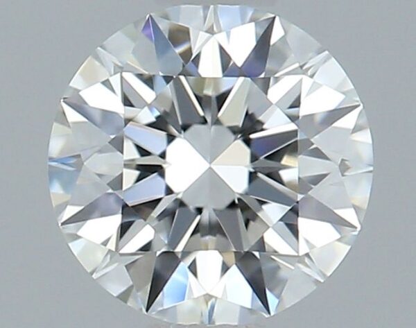 0.62 Carat, Natural White, Round Diamond ~ E Colour, VVS1 Clarity