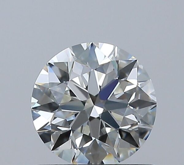 0.7 Carat, Natural White, Round Diamond ~ H Colour, VS1 Clarity