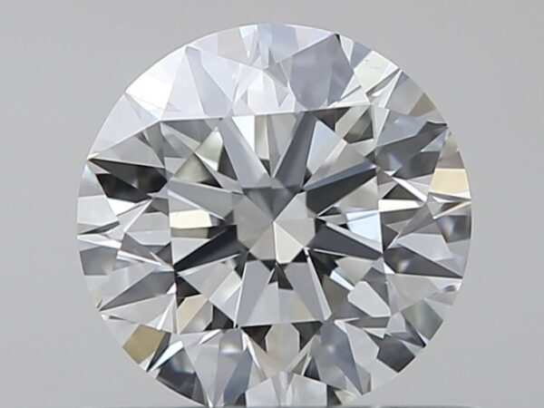 0.5 Carat, Natural White, Round Diamond ~ I Colour, VS1 Clarity