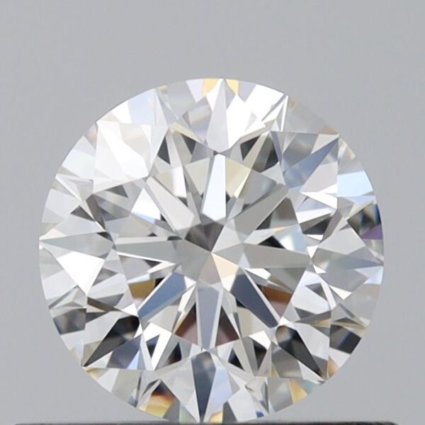 0.57 Carat, Natural White, Round Diamond ~ H Colour, IF Clarity