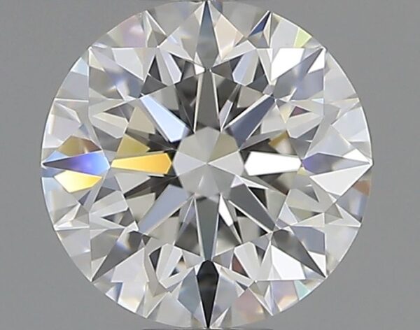 1.01 Carat, Natural White, Round Diamond ~ F Colour, VS2 Clarity