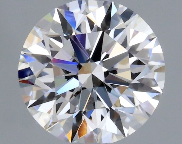 0.52 Carat, Natural White, Round Diamond ~ E Colour, VVS1 Clarity